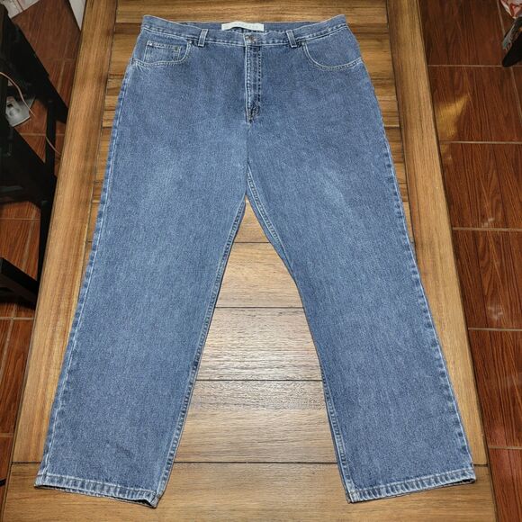 Arizona Premium Denim Relaxed Fit Jeans - Size 42 X 30 - Picture 1 of 6